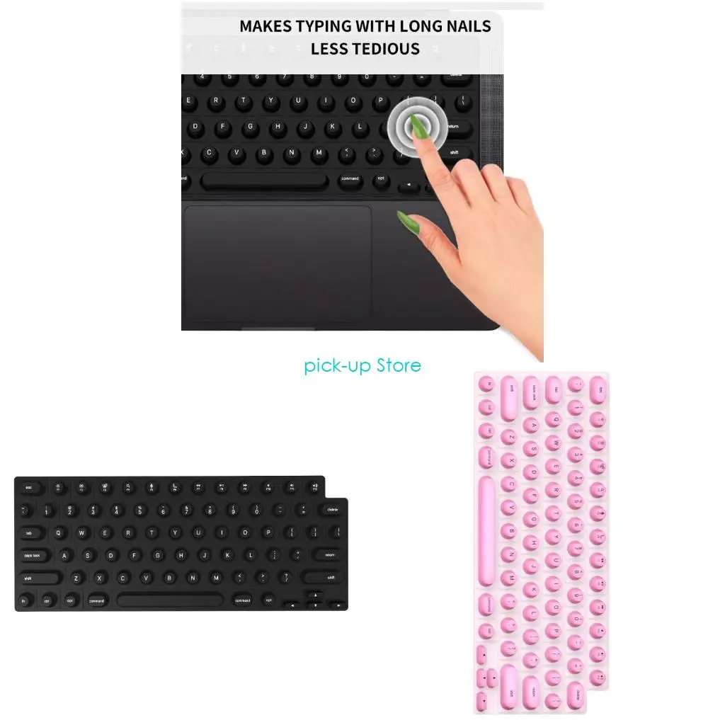 

Q5WA Long Friendly Keyboards Cover for 14/16 and Air 13/15 for Professional and Academic Use