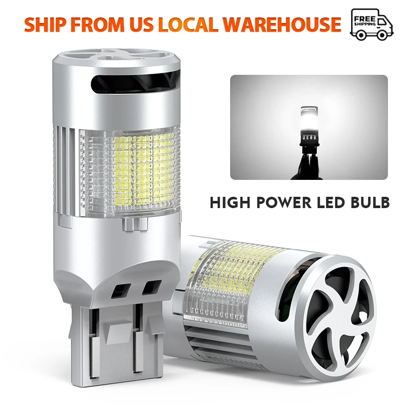 

2x T25 3157 3156 P27/7W T20 7443 W21/5W Светодиодные лампы Супер яркие 30-3030SMD DRL для ламп парковочного указателя поворота заднего хода 6500K