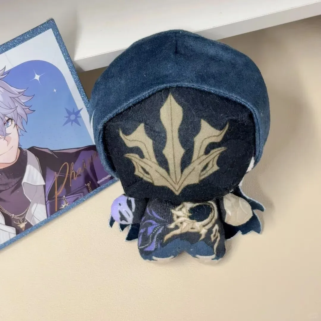 

Плюшевая кукла Хонкай Стар Рейл Каслана 10 см с маской, накидкой и принтом Файнона, мягкая игрушка, праздничный подарок, плюшевая кукла Каслана