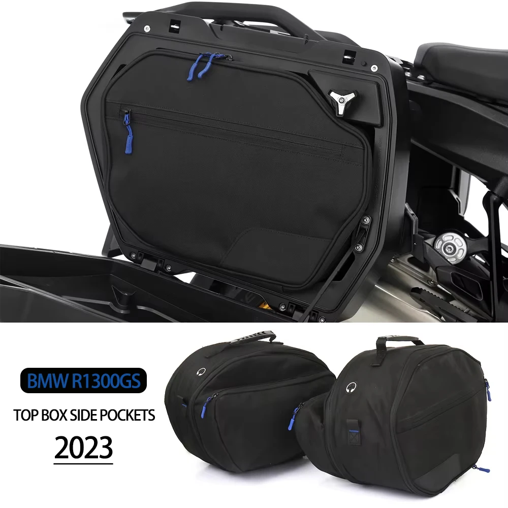 For BMW R1300GS Black Inner Bags Saddle Bag Water-Cooled R 1300 GS 1300GS 2023-2025 Motorcycle Accessories Luggage Bags Kit 0 so