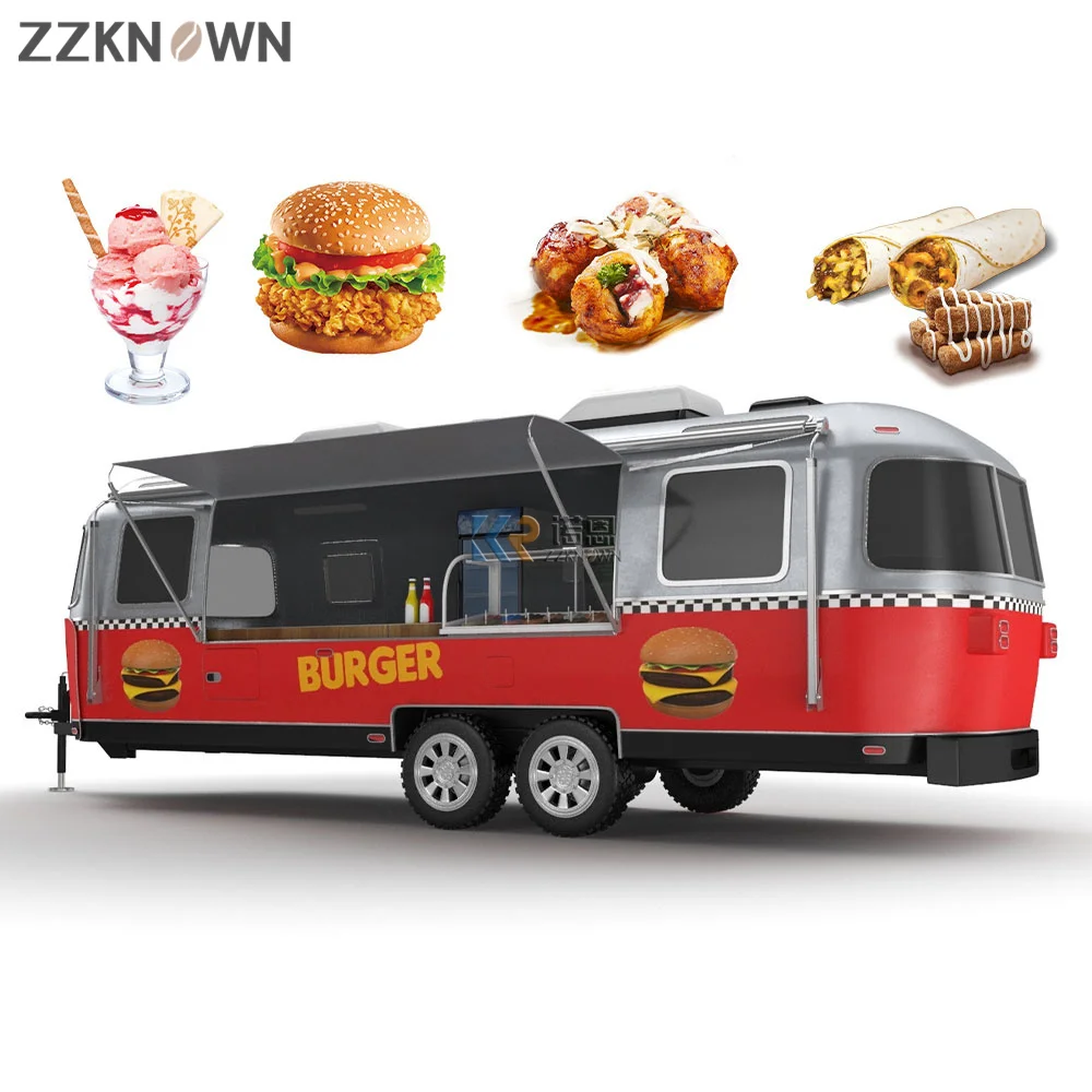 Fast Oem Air stream Street Vintage Pizza Trailers Concession Retro Mobile Coffee Trucks