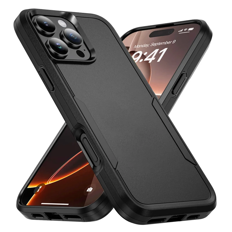 Rüstung Heavy Duty Drop Protector Fall Für iPhone 17 16 15 14 13 12 11 Pro Max Matte Telefon Fällen für iPhone 15 14 16 Plus Abdeckung – Detail 19