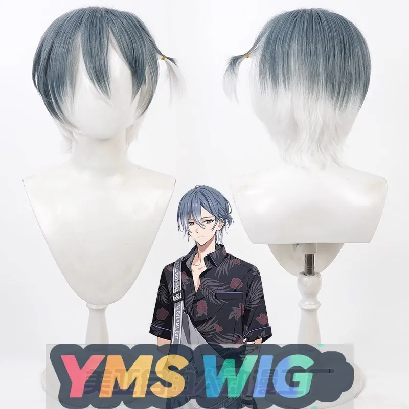

【YMS WIG】18TRIP Honeiya Nagi Косплей Парик Flower Store Manager Top Hair Gradient White