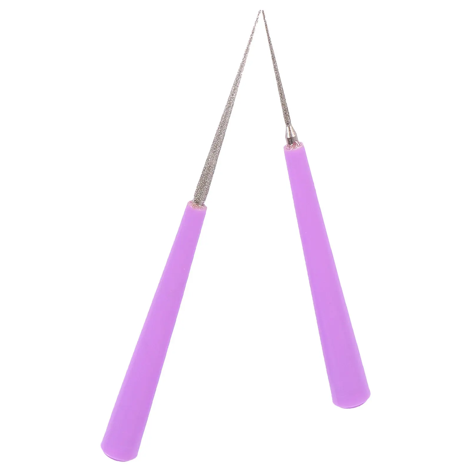 

2Pcs Handcraft Hole Puncher Bead Reamer Set Portable Anti-Skid Handle Pearl Bead Drill Puncher DIY Jewelry Making Tool