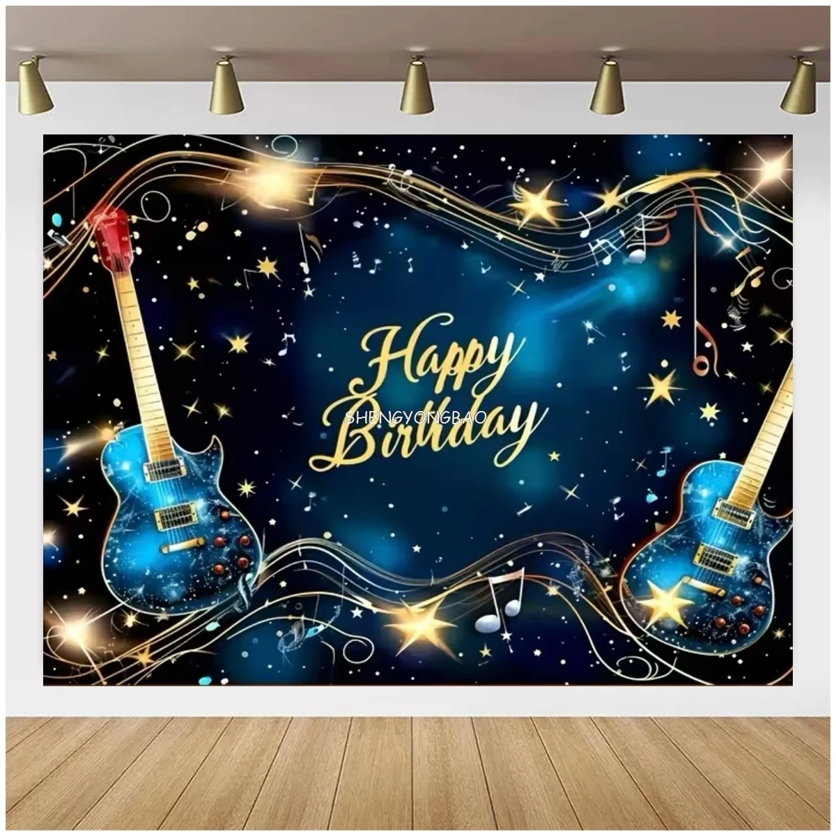 طبل الغيتار موسيقى الروك موضوع التصوير خلفيات خلفية عيد ميلاد سعيد حفلة الديكور مهرجان صور استوديو خلفية