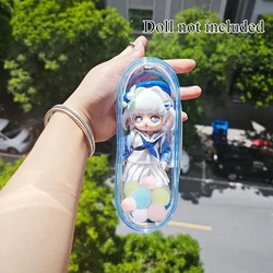 Transparent Keychain Bag Organizer Box Thicken Mystery Box Plush Dolls Storage Pouch Storage Pouch Doll Bag Keychain Wallet