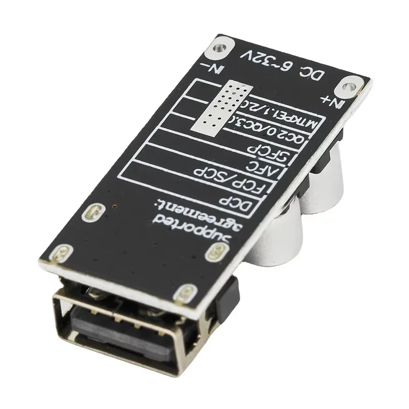 5pcs DC Step Down Module 12V 24V to QC3.0 Fast Charger Single USB for iPhone Huawei FCP Android Phone