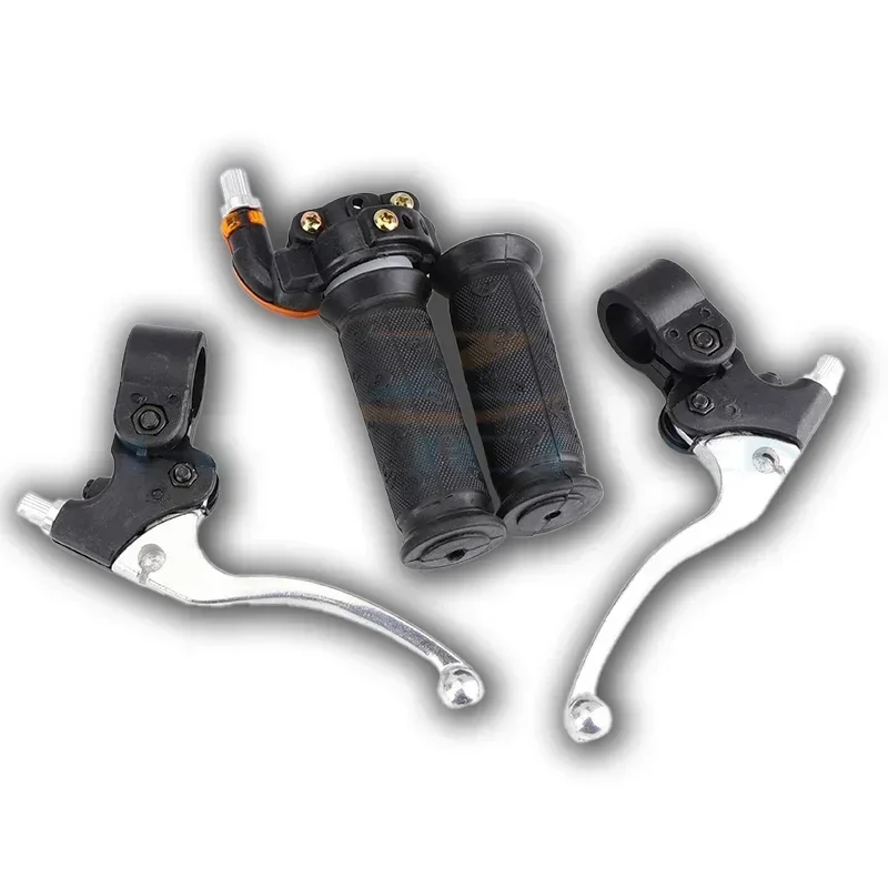 22 мм поворотные ручки дроссельной заслонки, набор тормозных рычагов для 2-тактного 47cc 49cc Mini Moto Dirt Cross Pocket Bike ATV Minimoto Мотокросс 22 мм поворотные ручки дроссельной заслонки, набор тормозных рычагов для 2-тактного 47cc 49cc Mini Moto Dirt Cross Pocket Bike ATV Minimoto Мотокросс