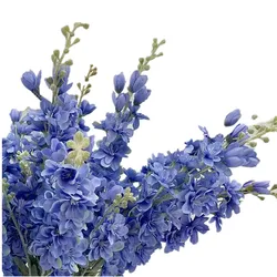 10Pcs Fake Flocking Delphinium (2 stems/piece) 33.46