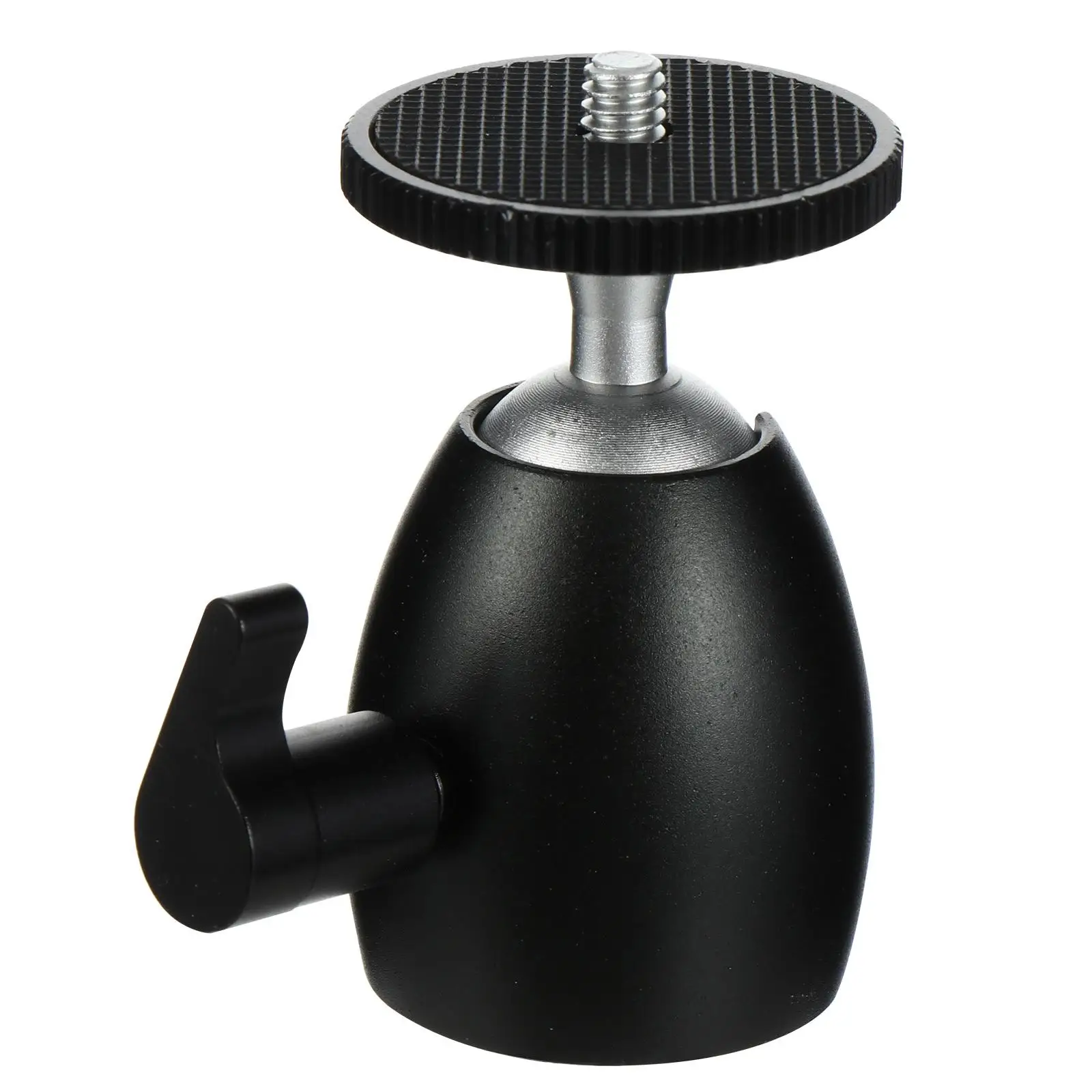 

2Pcs 360Degree Adjustable Bracket For Camera Tripod Head 1 4Screw Camera Mount Adapter Ball Aluminum Video Recorder Bracket