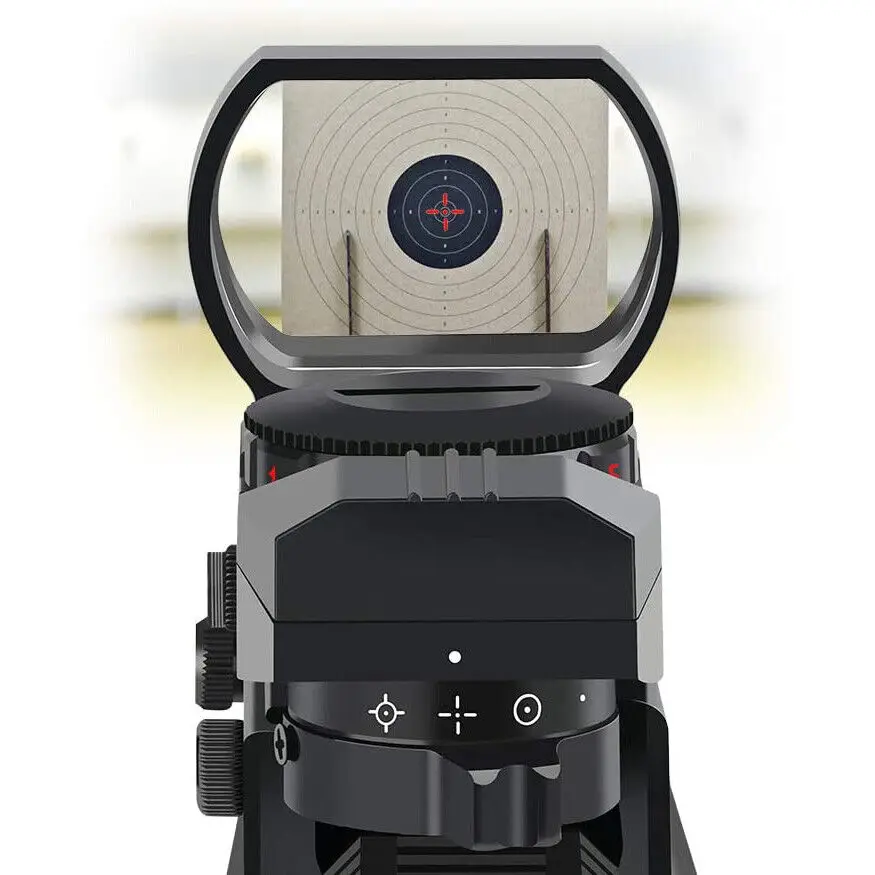 Reflex holográfico tático Red Green Dot Sight 4 tipo retículo para trilhos de 20 mm