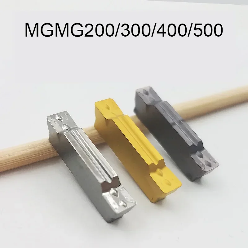 10PCS MGMN200 MGMN300 MGMN400 MGMN500 NC3020 3030 PC9030 Slotted Carbide Inserts CNC Inserts Lathe Tools Carbide Cutting Tools