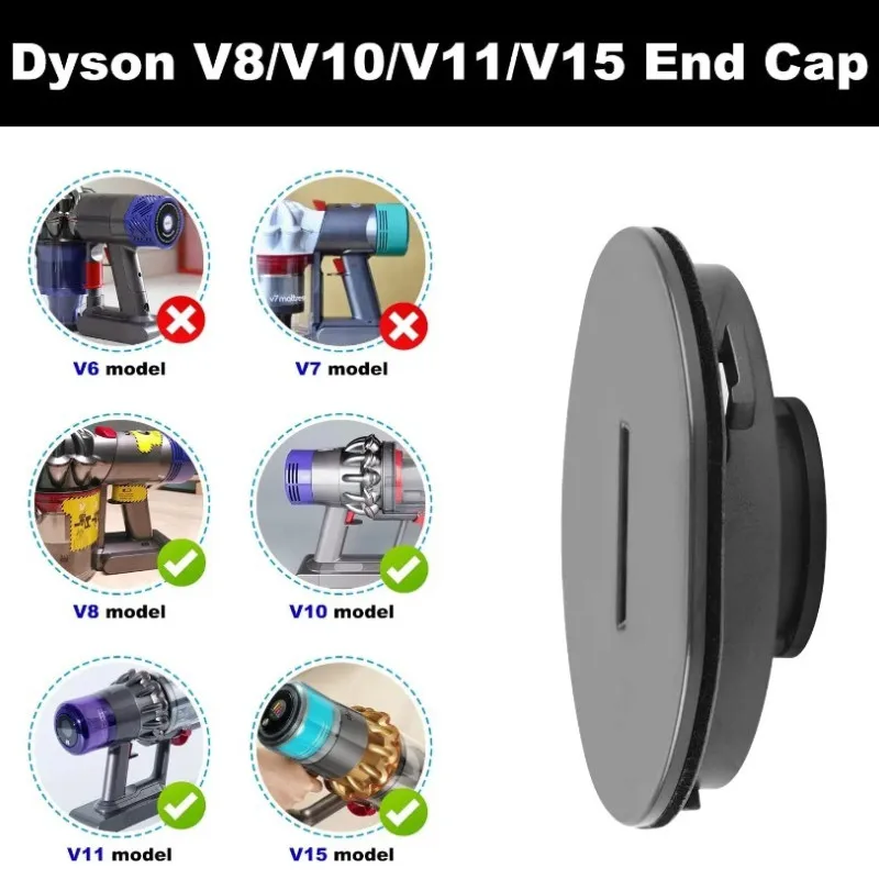 Brush Bar End Cap Cover Replacement For Dyson V8 V10 V11 V15 Direct Drive Cordless Cleaner Attachment Parts