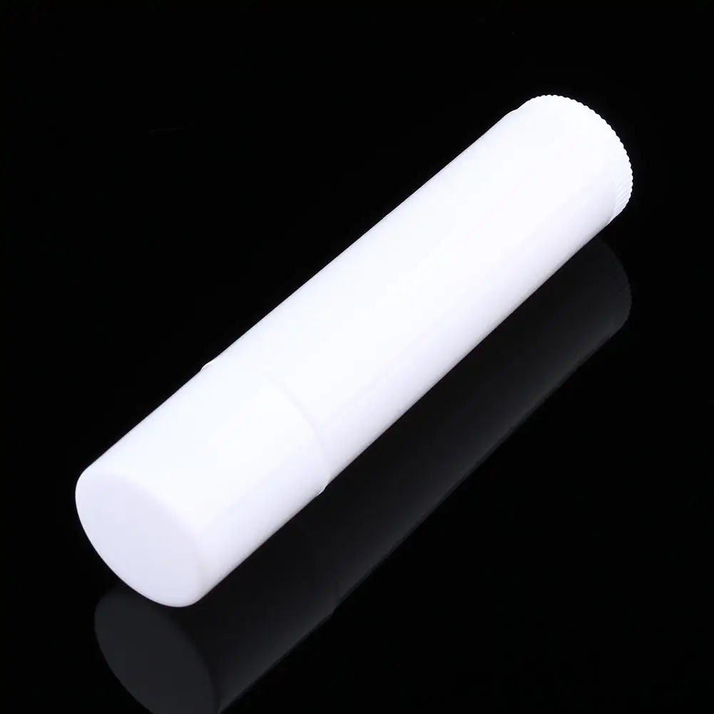 100PCS 5ml Clear Empty Lip Balm Lipstick Tube Containers - Black & White Set