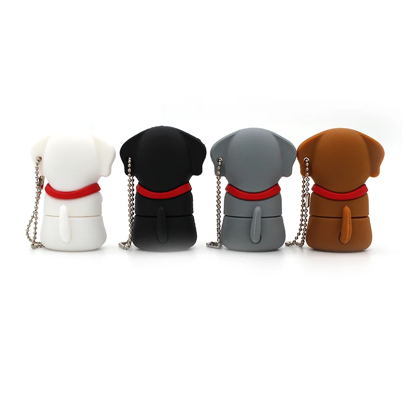 Movimentação quente da pena da vara da memória do cão do animal de estimação dos desenhos animados mini da movimentação do flash da venda 4gb 8gb 16gb 32b 64gb pendrive usb 2.0 flash disco