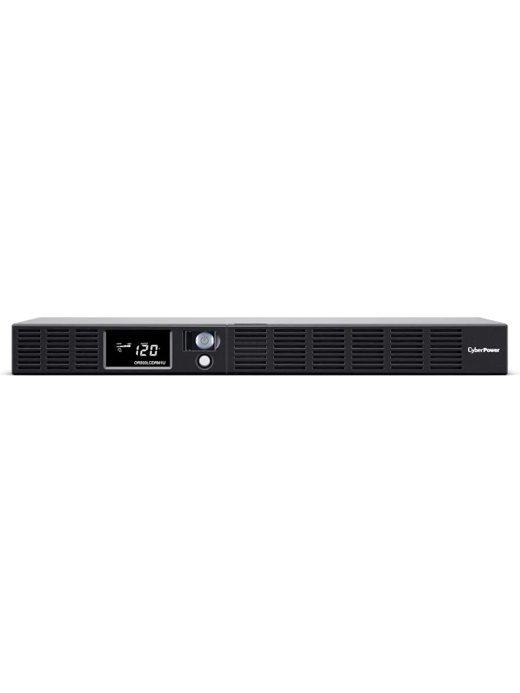 

OR500LCDRM1U ЖК-ИБП Smart App, 500 ВА/300 Вт, 6 розеток, AVR, монтаж в стойку 1U