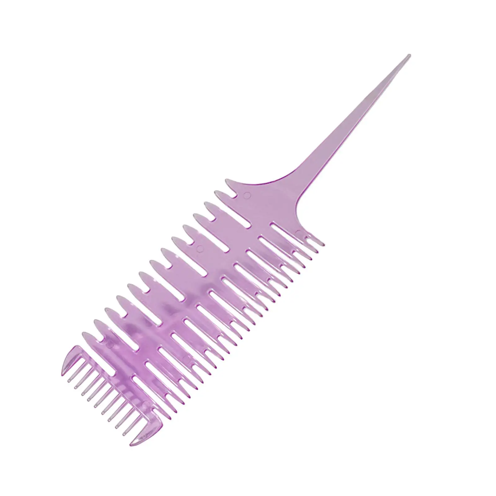 Hair Dyeing Comb for All Hair Types Foiling and Highlighting Weaving Comb Professional Tool for Salon and Home