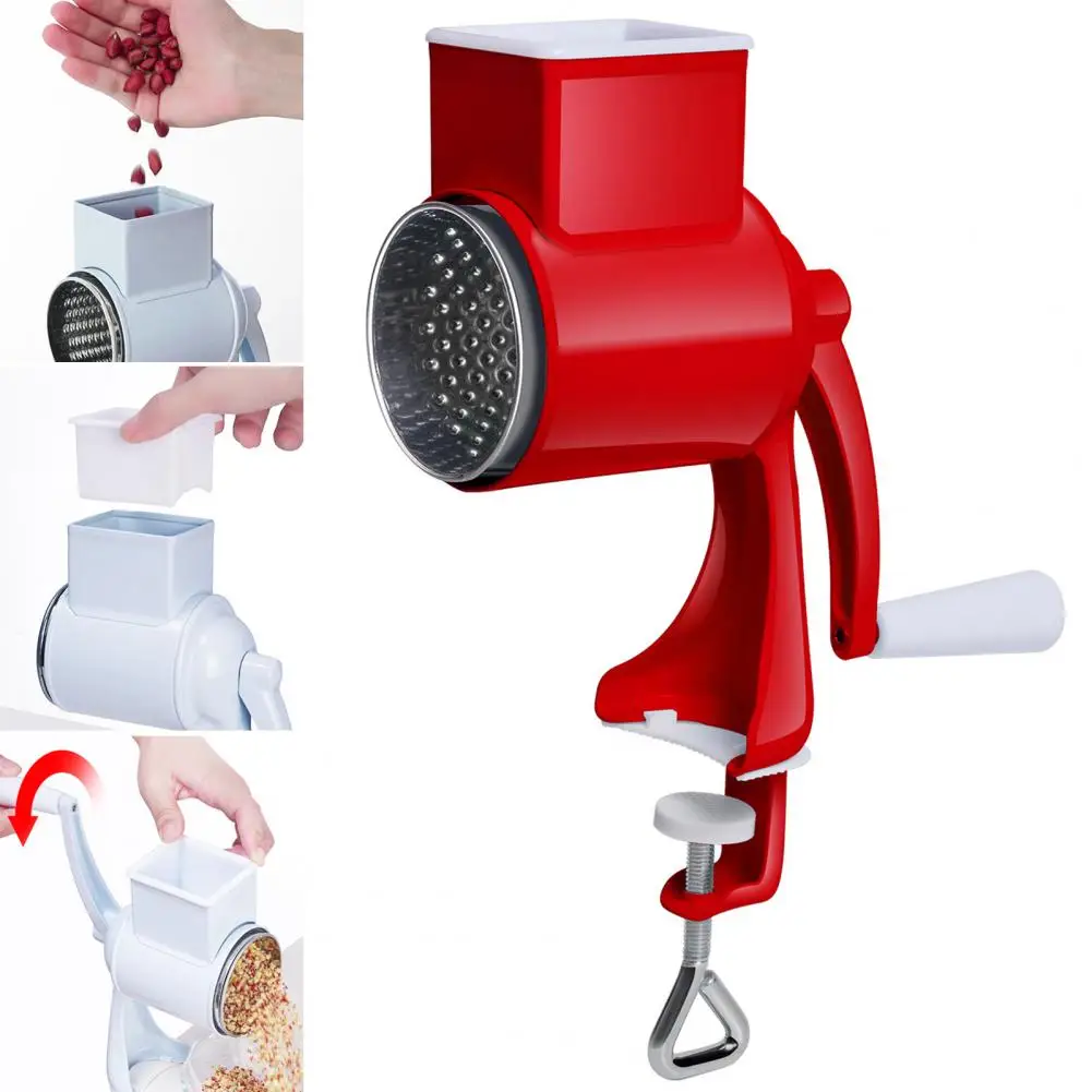 

Clip-on Nut Grinder Efficient Nut Grinder with Ergonomic Handle Sharp Blades Space-saving Multifunctional Design for Easy Peanut