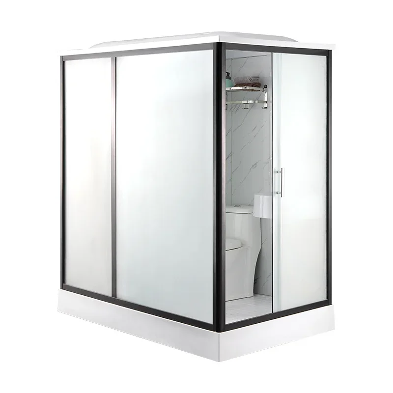 Integrated shower room, integrated bathroom, bath room, wet and dry separation bath room, rural toilet, integrated bathroom.