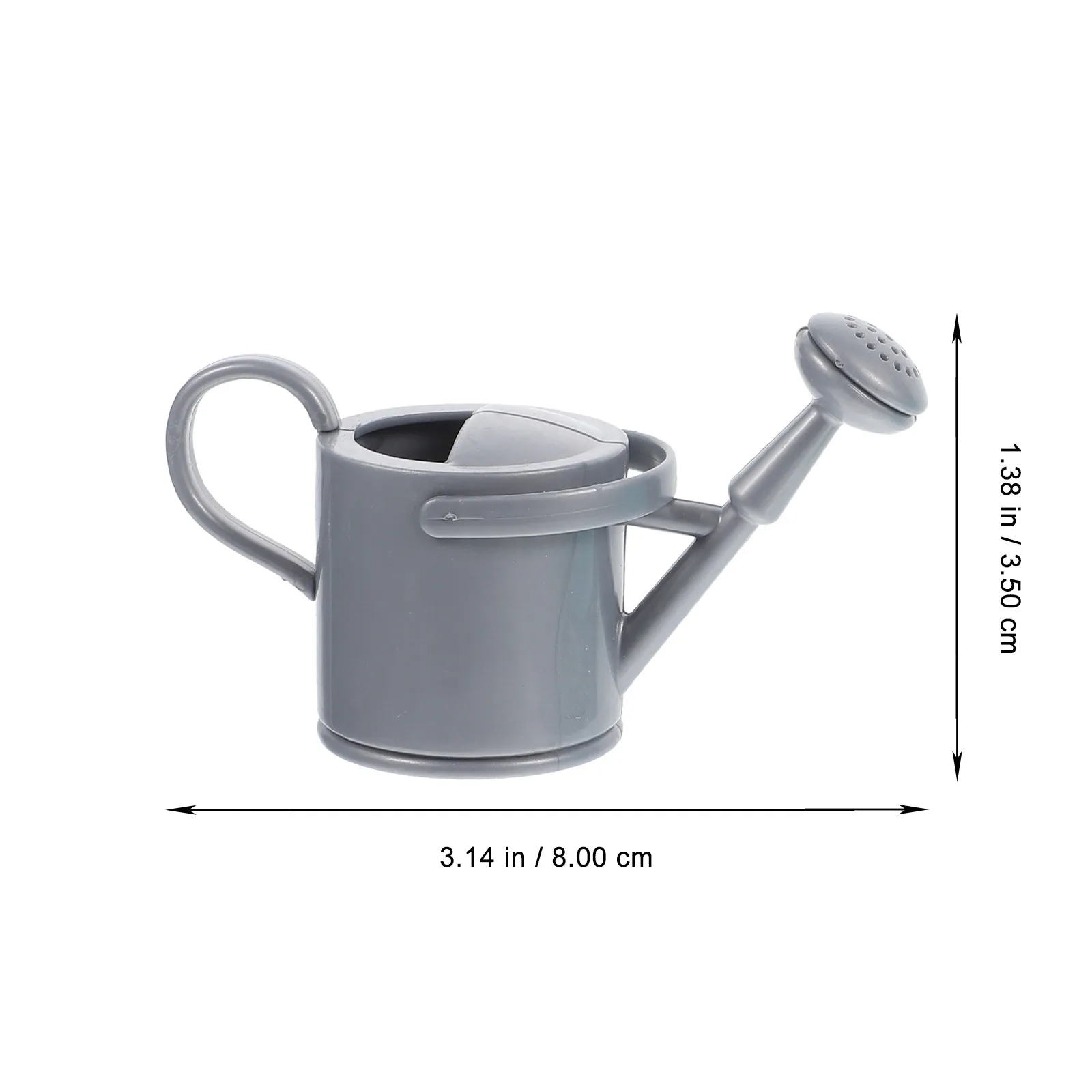 6Pcs Mini Kids Watering Cans ABS Plastic Lightweight Small Garden Bath Pool Sand Play Watering Pots for Indoor Outdoor Plants