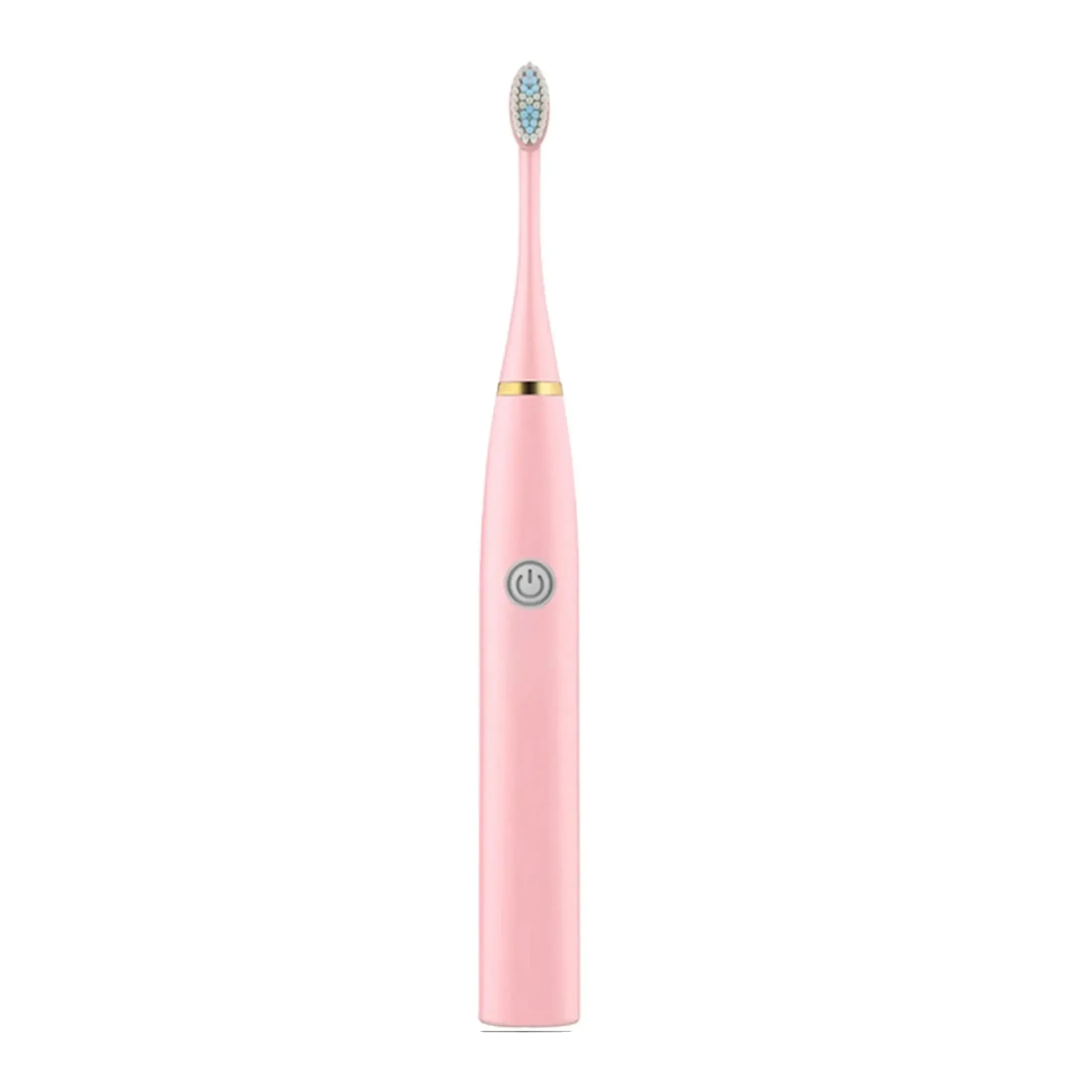 1 set of ultrasonic series electric toothbrushes -2 brush heads and battery ultrasonic toothbrushes