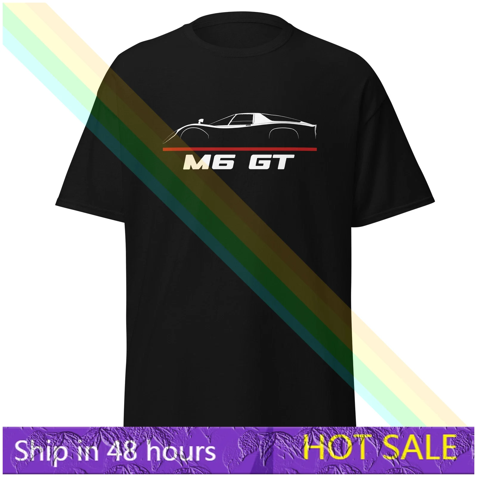 

Men's hot selling summer casual car T shirt M/cL.ar.en Graphic Premium T-Shirt M6 GT 1969-1970 Enthusiast Birthday Gift