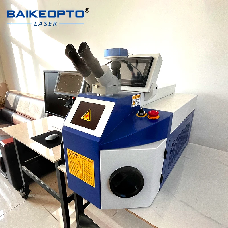 Precision jewelry laser welding machine 0.1mm fine spot welding for seamless repair of gold/platinum/silver jewelry