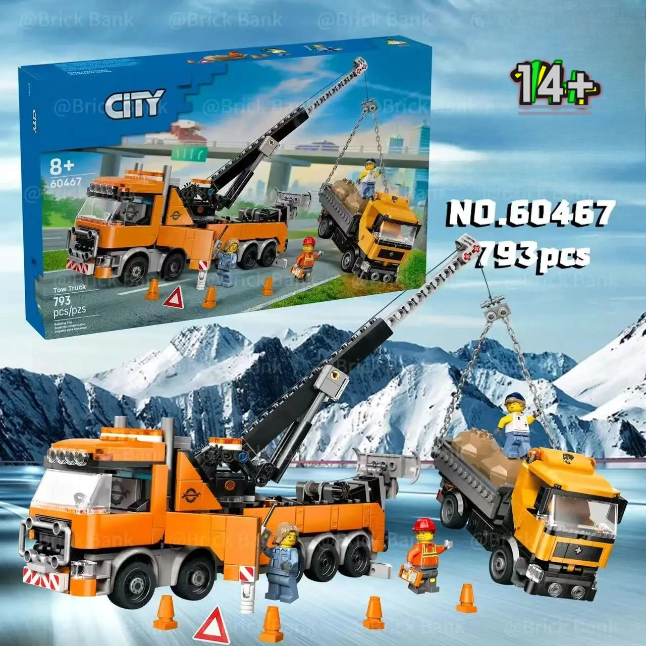 

Новый конструктор Disney 2026: Модель городского башенного крана-грузовика (60467) – Идеальный подарок для праздников и особых случаев