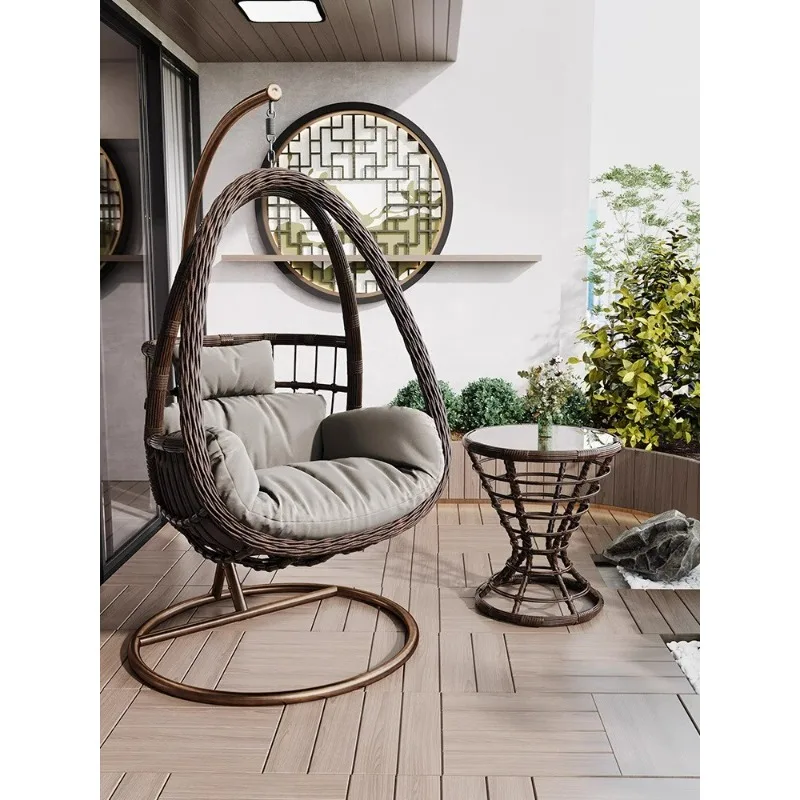 Rocking Chair Bird's Nest   Chair Garden Casual Home Adult