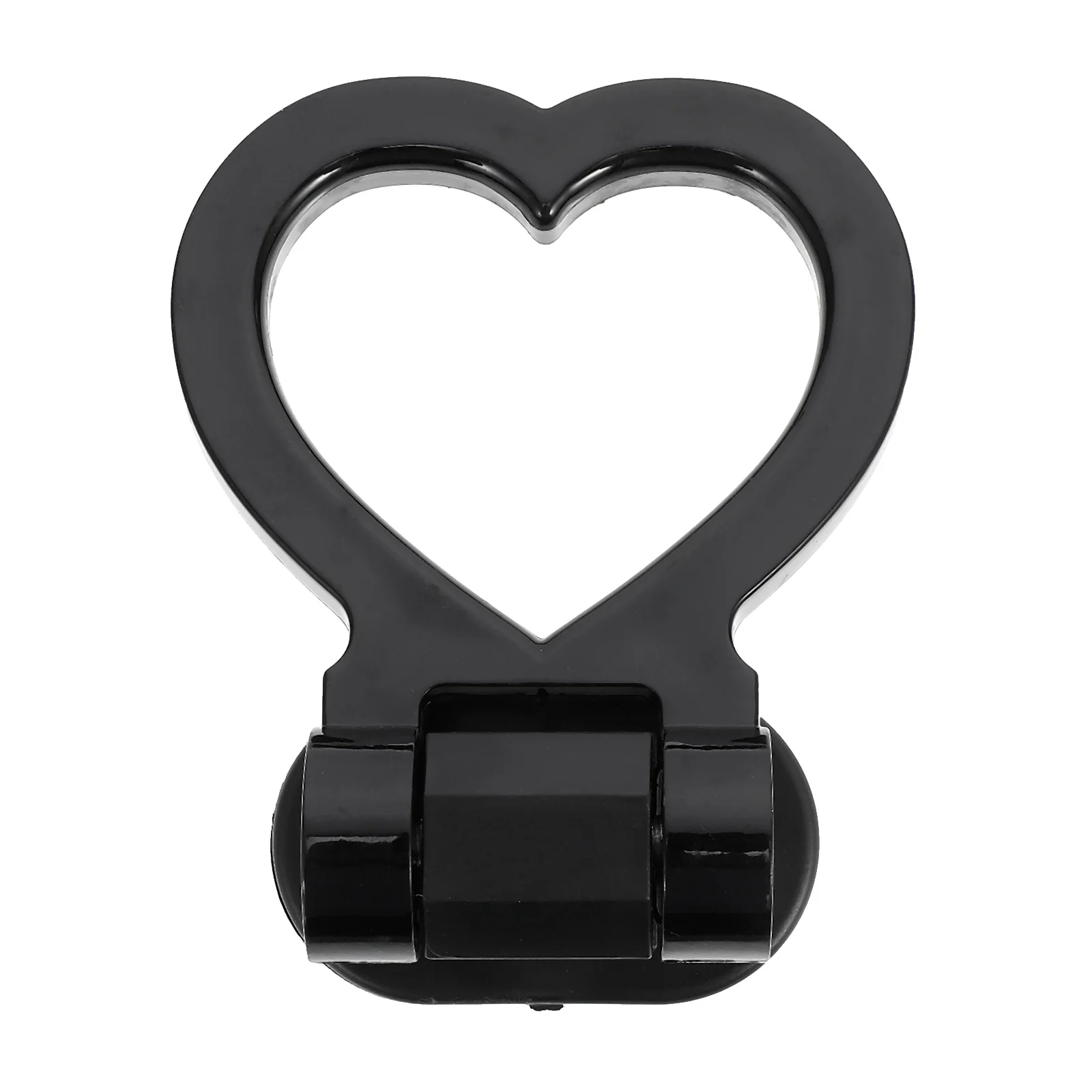 1pc Heart Designed Tow Hook Ring Decorative Tow Love Shaped Automobile Ornament decorative tow hook tow bar decor