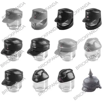 二戰德國陸軍士兵人偶 M43 山地帽積木 一戰德國步兵 M1915 尖頂頭盔積木玩具 10 最佳銷售 樂高二戰德國士兵 - №7