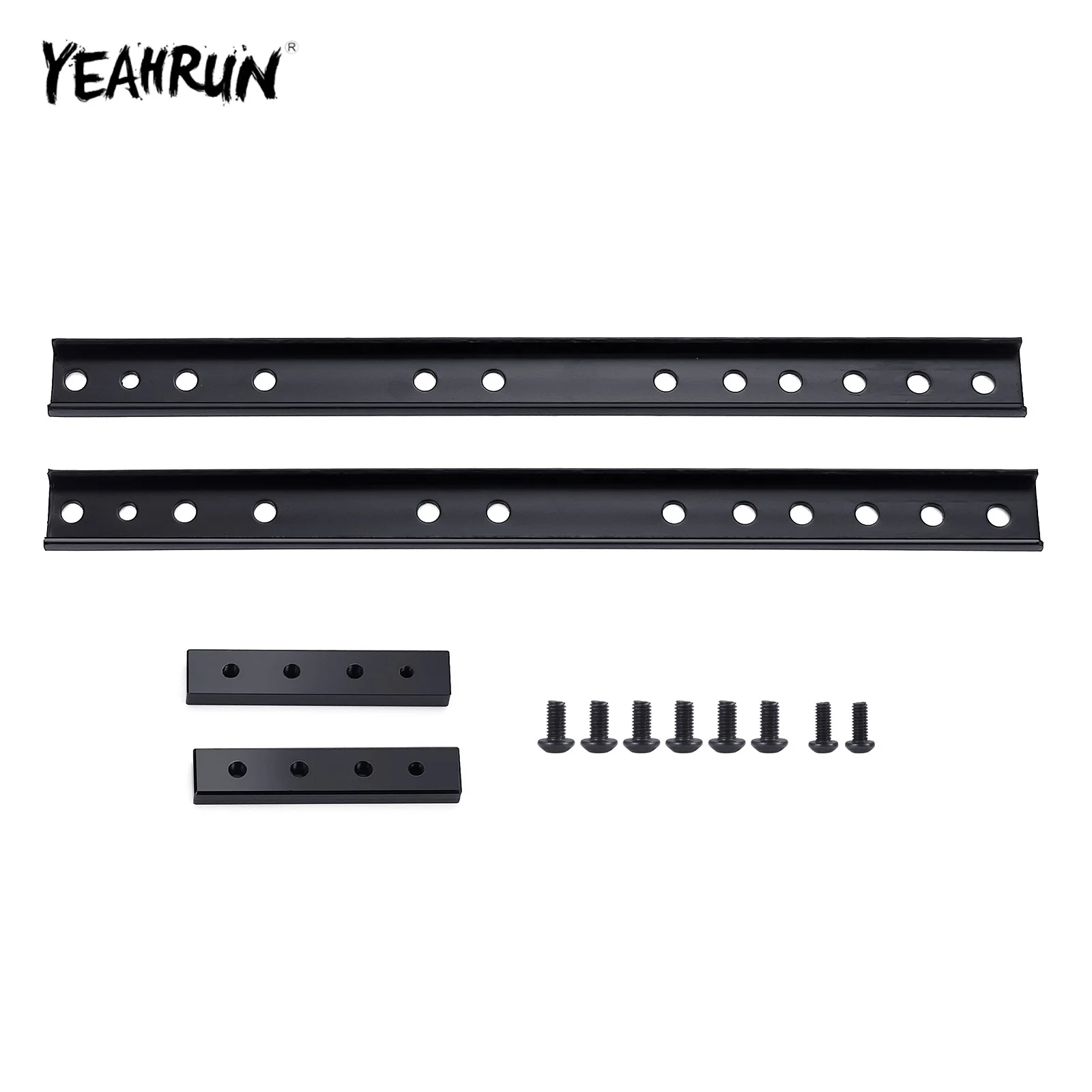 YEAHRUN RC Crawler 6X6 Conversion Chassis Frame Rail Extension Set For 1/10 RC Car Accessories Upgrade Parts