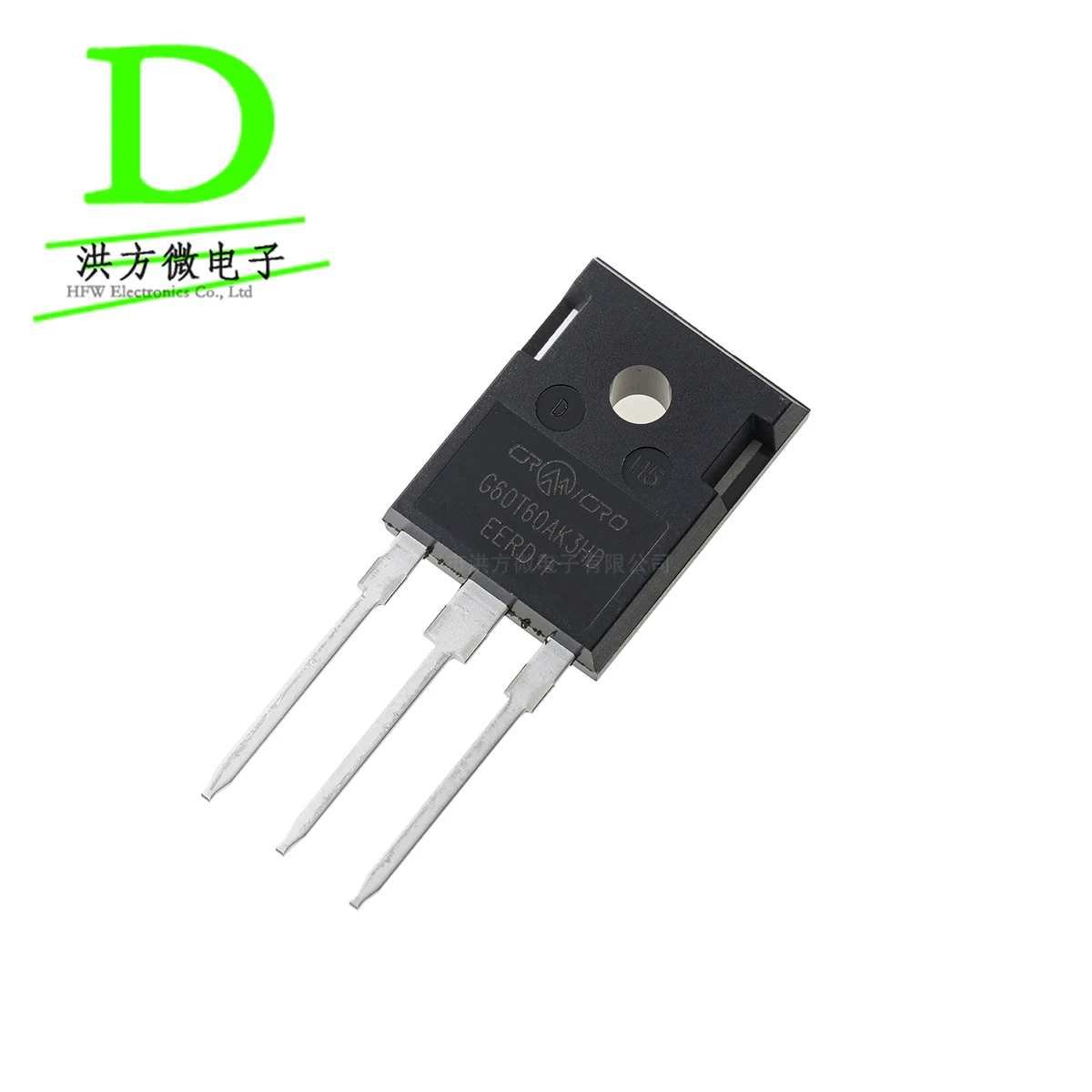 5 Buah BT40T60 MOSFET CRMICRO Asli Baru IGBT BT40T60ANFK TO-3P 600V 40A 280W