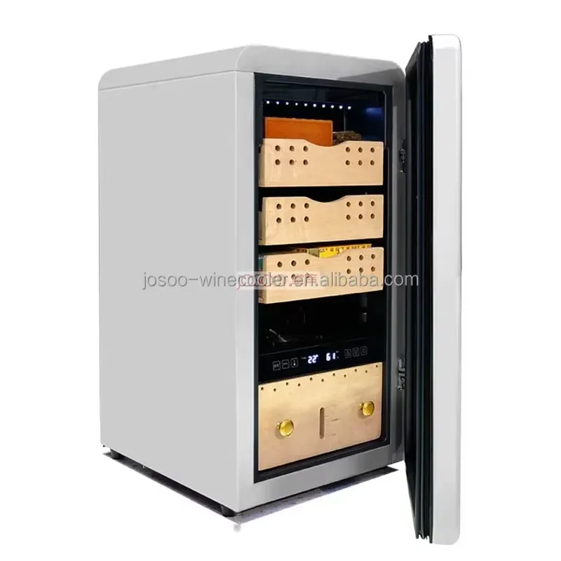 for Josoo Desktop Cigar Humidor Constant Temperature Climate Controlled Single Cigar Humidor