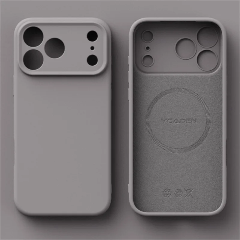 Funda magnética de silicona líquida original en oferta para iPhone 17 16 Pro Max 16 Plus 17 Air, para carga inalámbrica Magsafe 2