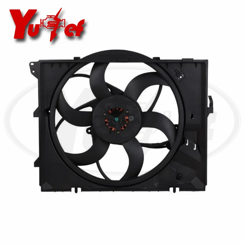 Quality Cooling Fan Assembly for BMW E90 E91 E92 E93 316i 318i 320i 323i 325i 328i 330i 17427523259 17117590699 17427523258 400W