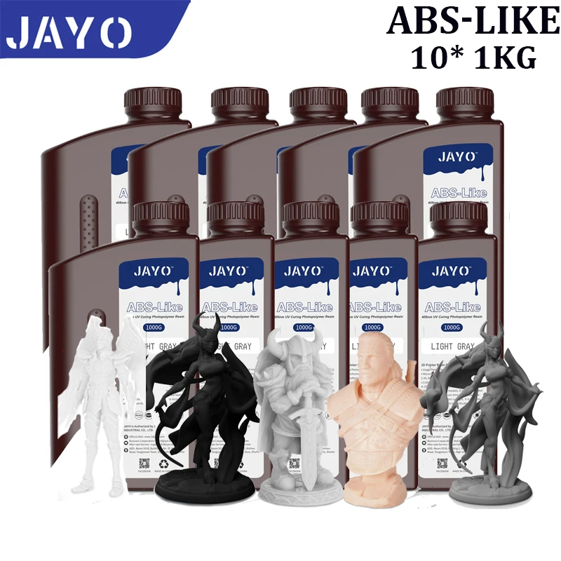 JAYO 3d printing resin 10kg resina abs Like 10KG UV Photopolymer Resin Liquid 405nm For LCD 3D Printer Materials Fast delivery