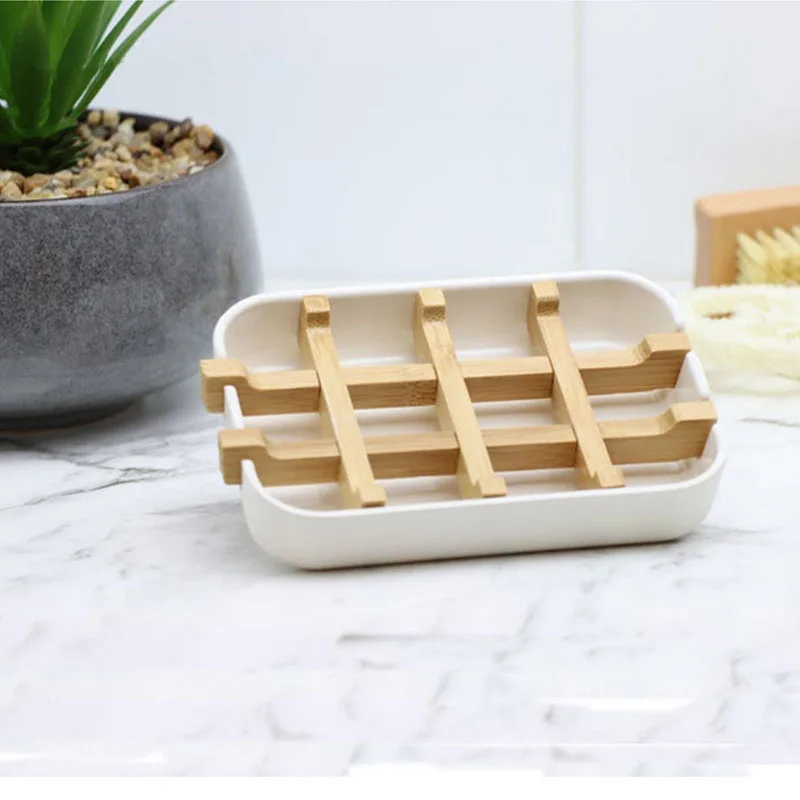 Bamboo wooden soap dish, bathroom soap rack, shower soap rack, sink deck, bathtub, shower tray