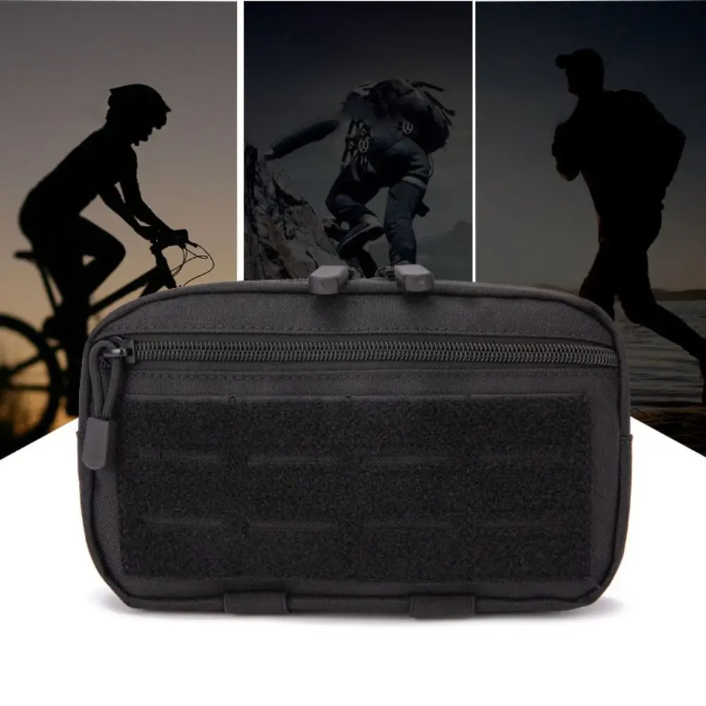 Bolsa para teléfono de nailon para hombre, bolsa Molle portátil multifuncional para cinturón de escalada, bolsa para herramientas, riñonera colgante, bolsa para revistas, senderismo