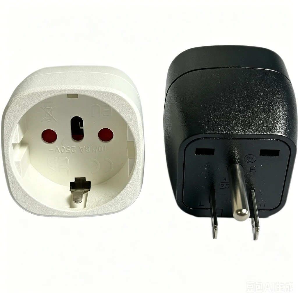 1pcs Switzerland Italy European to US Plug Adapter 16A EU Power Converter Plug 10A Canada Mexico Thailand America Travel Plug