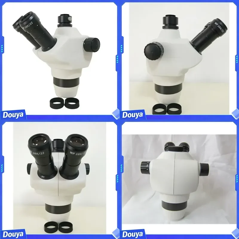 Hot Sale 8x-50x High Quality Zoom Stereo Microscope Trinocular Head
