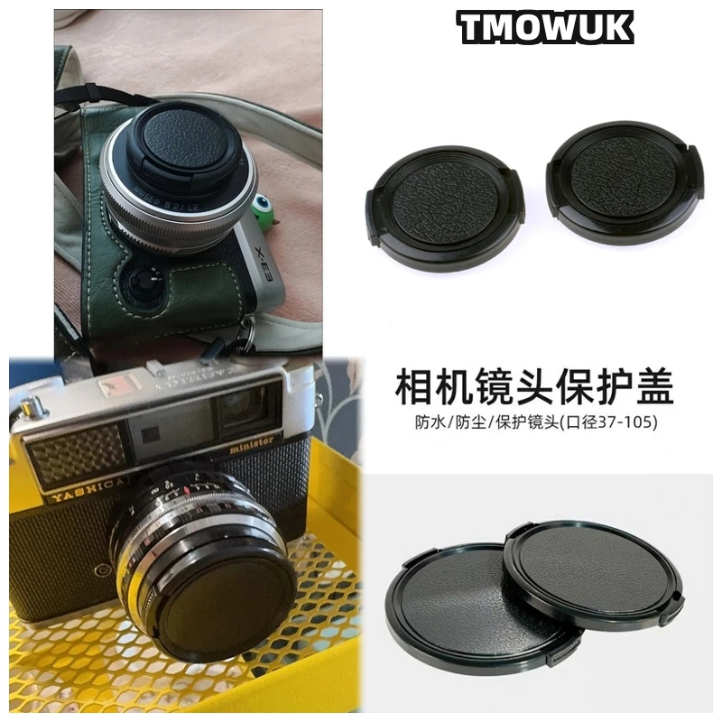 

For SONY A6600 A7IV A7R4A A7S4 ZV-E13 A9 A560 SLT-A77 Camera Lens Cap Protective Cover Center Pinch Snap-on 49mm 52 55 58 62 67