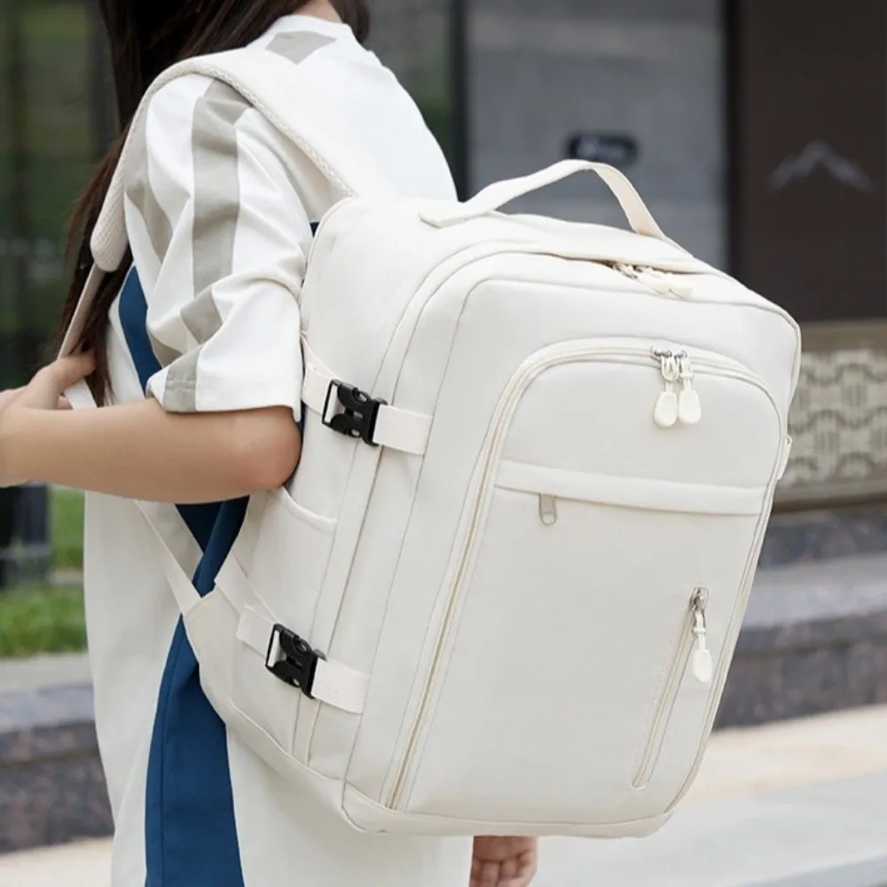 Fashionable Large Capacity Travel Backpack Waterproof Durable Student Backpack High-End Multi-functional Laptop Backpack Women