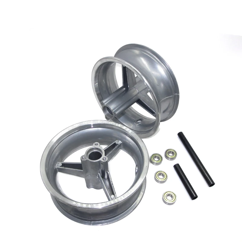 Pocket bike Aluminum Wheel 110/50-6.5 and 90/65-6.5 front and rear Hub for pocket bike 47cc 49cc Mini Dirt Bike e Scooter Moto