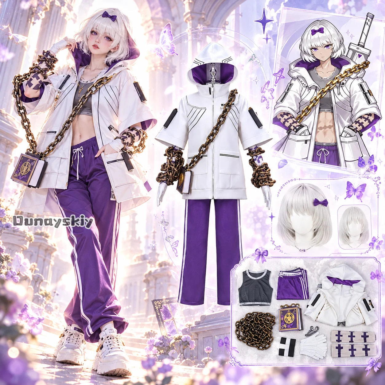 Cosplay Limbus Company The Middle Costume Daily Casual Anime Outfit Halloween Christmas Carnival Theme Role Play Dress Up