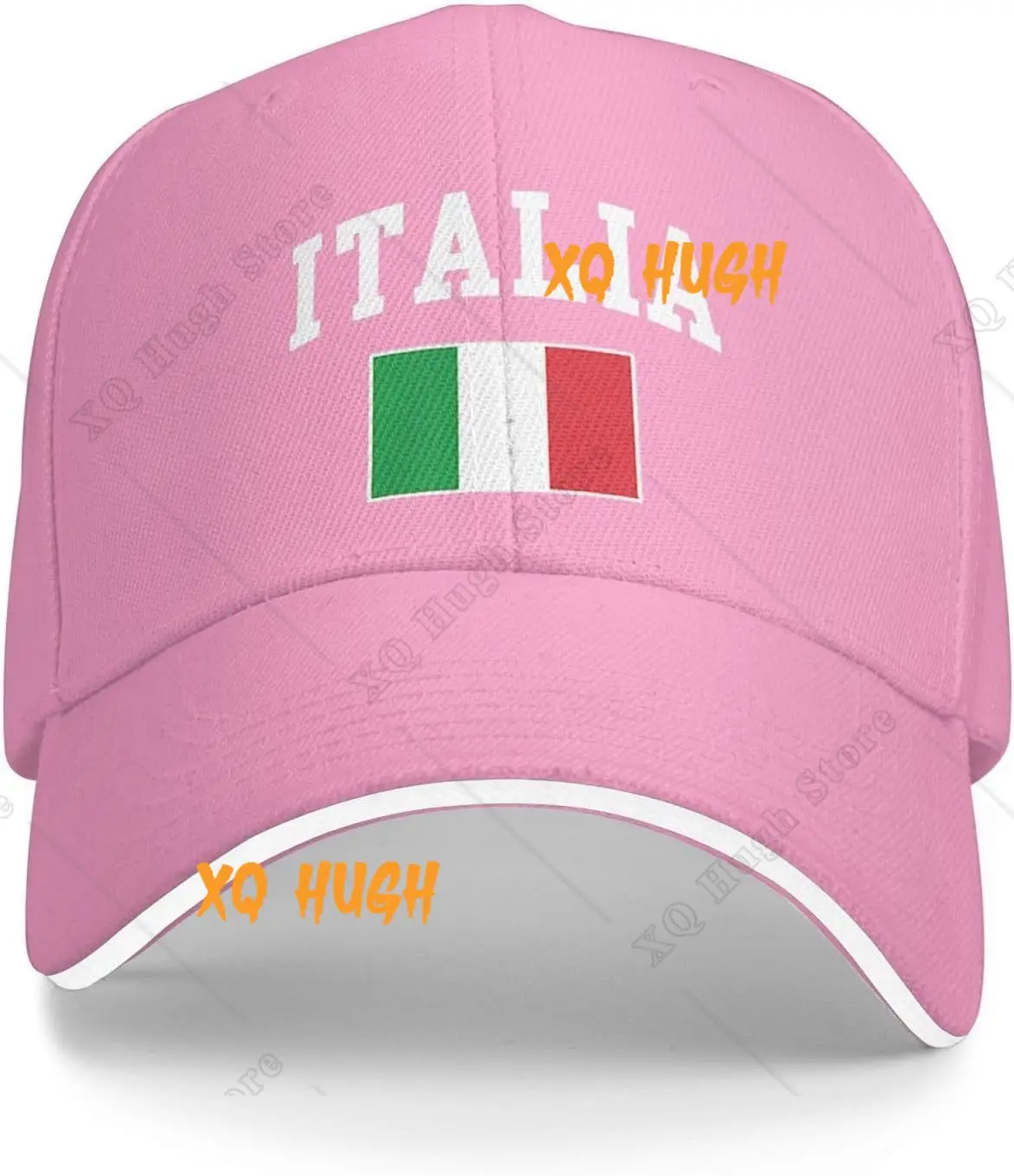 

Italy Flag Baseball Cap Women Trucker Hat for Men Dad Adjustable Snapback Cowboy Black