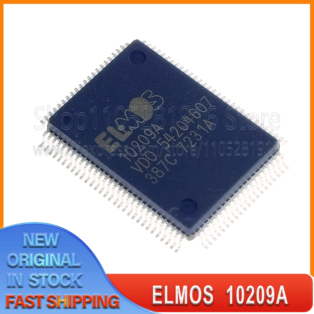 

1~5 шт./лот ELMOS 10209A 10209A-VDO ELMOS QFP100 100% новый, в наличии на складе