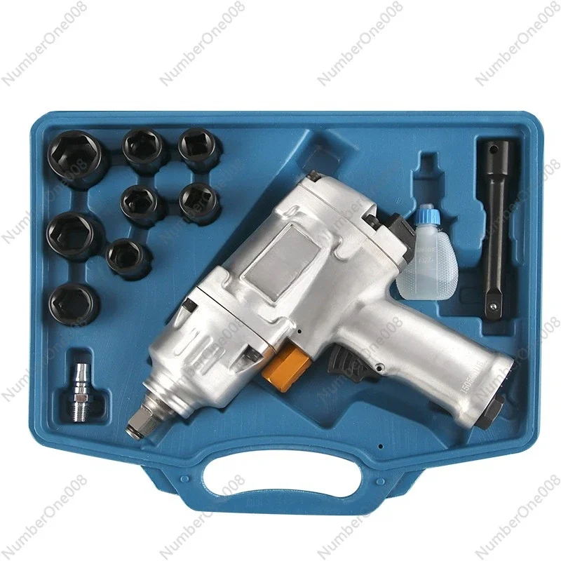 

Пневматический ударный гайковерт с приводом 1/2 дюйма, высокомощный, промышленного класса, компактный и мощный пневмоинструмент для авторемонта и шин