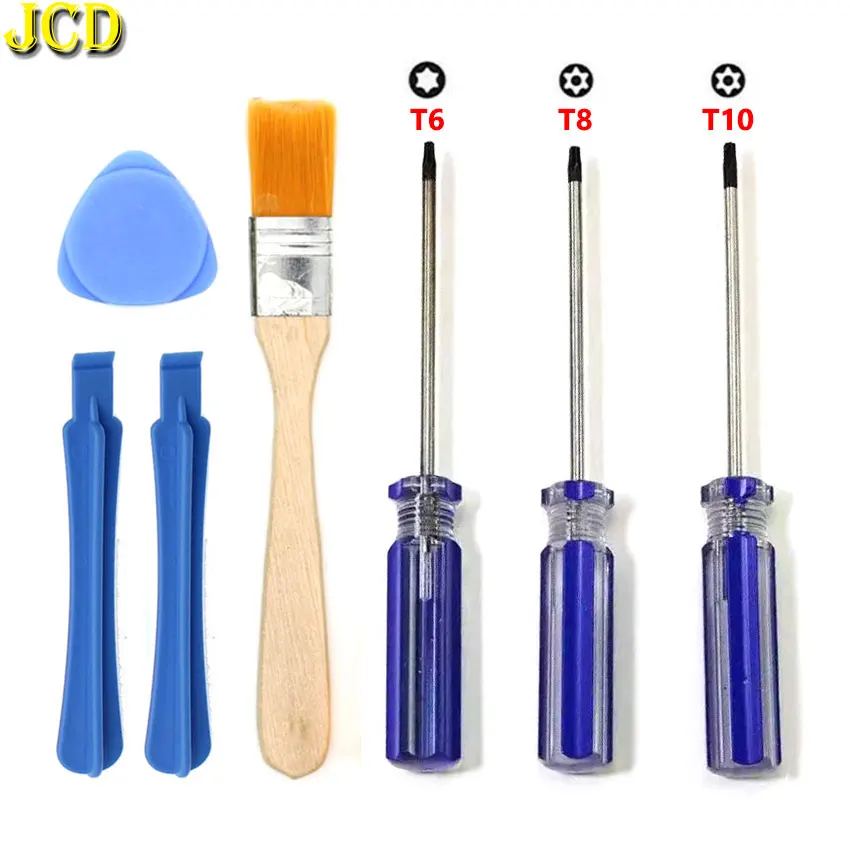 

JCD For Xbox One 360 Series S X Controller T6 T8H T10H Screwdriver Tool Kit For PS3 PS4 PS5 Game Console Handle Screw Driver Set