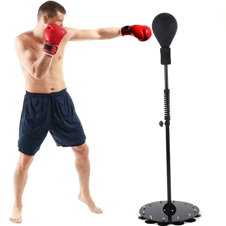 Boxing Speed Trainer Punching Bag with Stand Adjustable Height for Teenagers & Adults